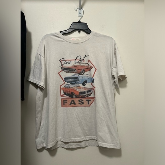 ROMWE Tops - small white oversized romwe shirt!